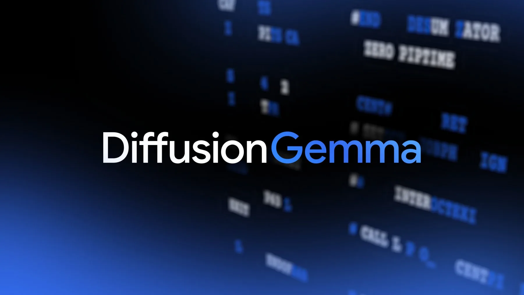 Google: Το DiffusionGemma παράγει κείμενο από θόρυβο, πειραματική χρήση