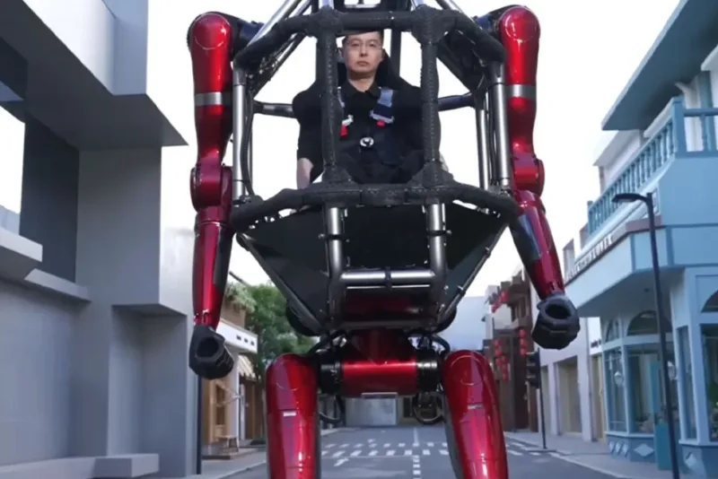 Unitree Robotics παρουσιάζει GD01: Γιγαντιαίο επανδρωμένο ρομπότ σε μαζική παραγωγή